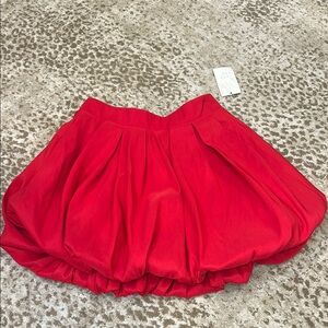A New Day Bold Red Skirt size XS NWT